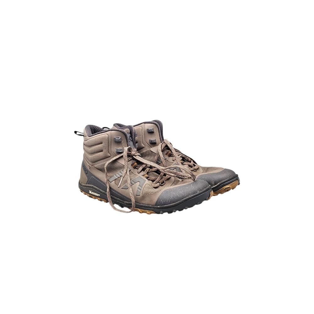 Xero Men's Size 9.5 Scrambler Mid II Trail Hiking Barefoot Foot Shape Shoes READ